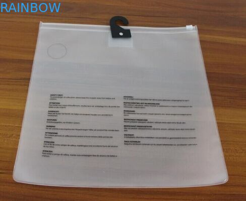 絹の印刷ジッパーが付いている衣服のためのゆとりによって曇らされる旅行使用エヴァのポリ袋