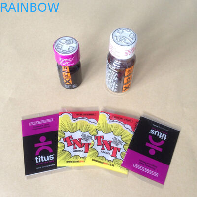 びんの包装のステッカーのための顧客用ポリ塩化ビニールの収縮の袖のラベル