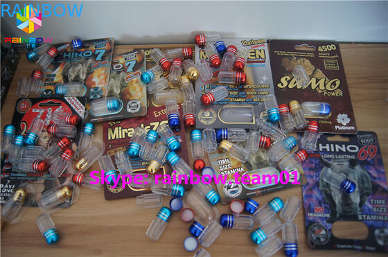 明確なプラスチック性の薬瓶、提供される通関サービスを包むSGSの紙箱