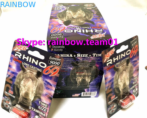 男性の性の性能の薬のプラスチック包装/注文のまめの包装