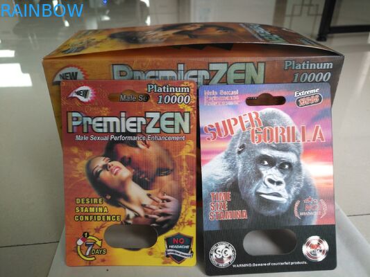 男性の強化の丸薬はまめの包装のペーパー/PP材料を取り除きます