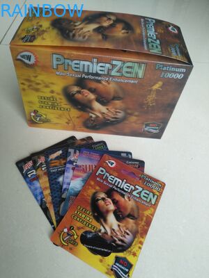 男性の強化の丸薬はまめの包装のペーパー/PP材料を取り除きます