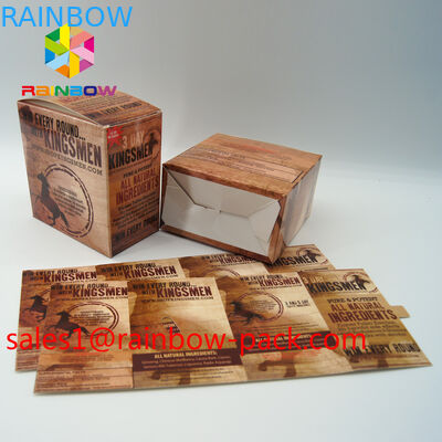 カード3Dを包むブラック マンバのディスプレイ・ケースの性の強化の丸薬は性の丸薬をもたらします