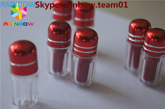 空のプラスチックカプセル 錠剤容器 カプセルケース カプセル形容器 六角形 カプセルボトル