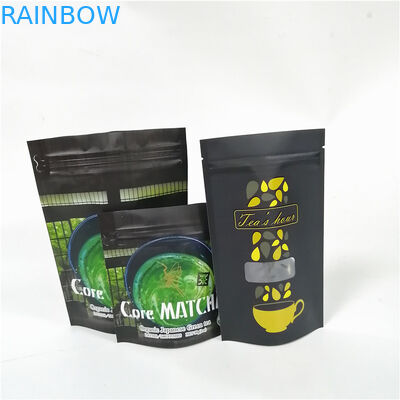 Custumは無光沢の終了する袋のポリ袋を印刷した蛋白質の粉の包装がマイラー ホイル袋を立てる