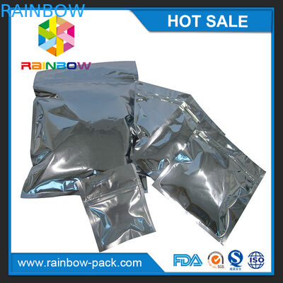 習慣は薬の丸薬タンパーの明白なジッパー ロックのポリ袋のためのホイルによってマイラー薄板にされた小型ジップ ロック式の袋を印刷しました