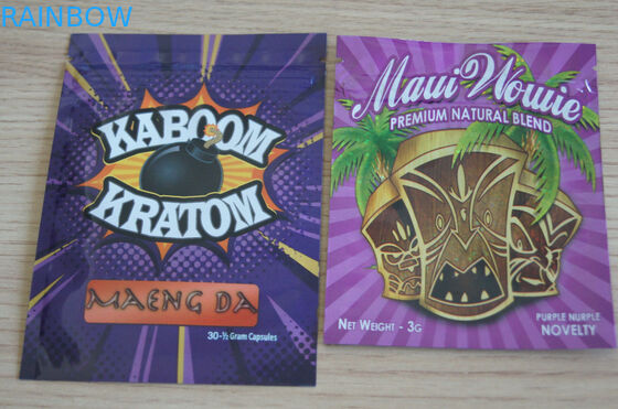 1G 3g 4g 5g包む草の香の10グラム袋小さいジップ ロック式のスパイス袋