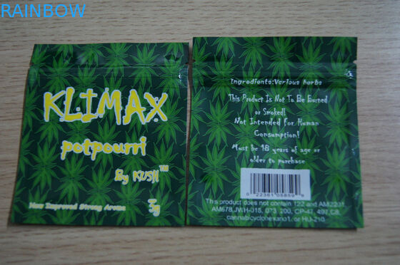 4G 5G 10Gはポプリ袋、袋のグラビア印刷の印刷を包むScooby Snaxのスパイスを空けます