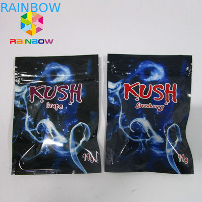 包むResealableスパイスの草の香はジップ ロック式のマイラー1側面の明確袋に入れます