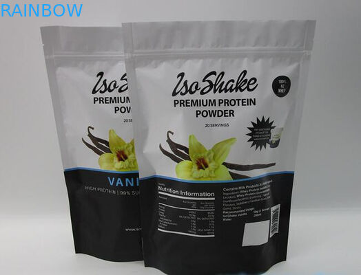 FDAは乳しよう蛋白質のpoweder 1kgのためのジッパーの食糧袋を立てます