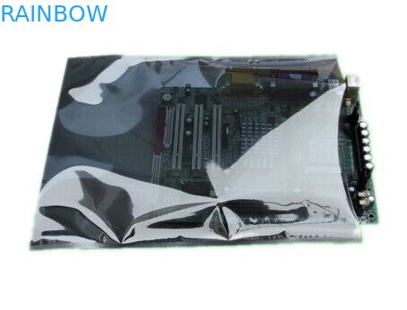 銀製のジッパー ロックの大きい反静的な袋の透明で/半分透明なナイロン