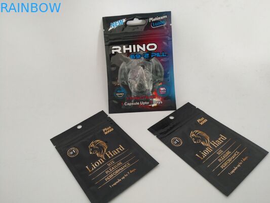 アンコール堅いカプセルの粉のための3つの側面のシールの丸薬包装の袋袋の破損のノッチ