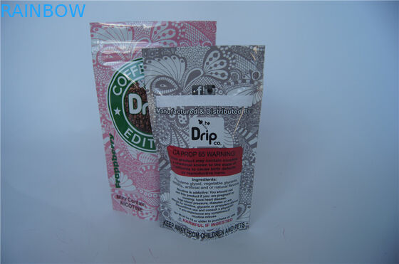 注文の印刷はジッパー/破損のノッチが付いているVapeのパッケージの包装袋を立てます