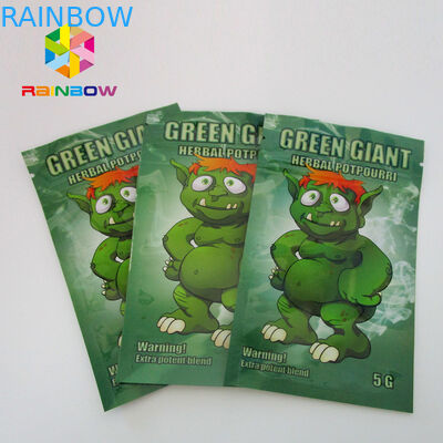 男性の強化の丸薬は3つを-こつの穴と包む側面のシールのジッパーの平らな袋袋に入れます