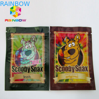 男性の強化の丸薬は3つを-こつの穴と包む側面のシールのジッパーの平らな袋袋に入れます