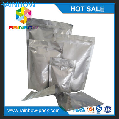 習慣はアルミ ホイルを立てます食糧軽食の貯蔵のためのジップ ロック式袋を大きさで分類しました