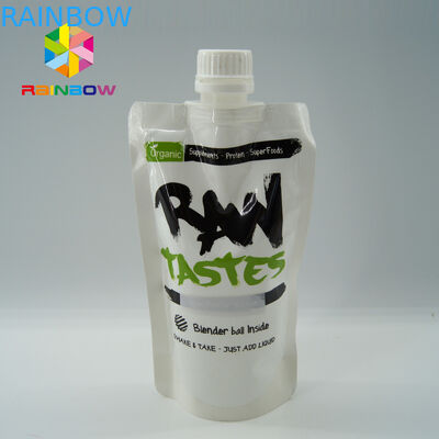 口が付いているカスタマイズされた印刷された蜂蜜包装袋は/蜂の蜂蜜のための袋を立てます