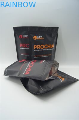 食品等級は振動の粉の包装のためのジッパーが付いている袋を立てます