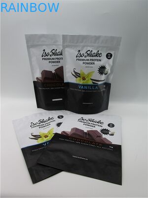マイラーの気密のdoypackのジップ ロック式の乳しよう蛋白質/補足/ヤギの粉乳の包装袋
