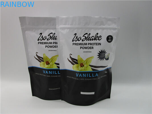 マイラーの気密のdoypackのジップ ロック式の乳しよう蛋白質/補足/ヤギの粉乳の包装袋