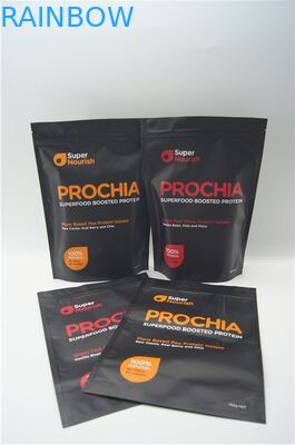 マットはアルミニウム乳しよう蛋白質の粉袋/アルミ ホイルを立てますジッパーの袋を印刷しました