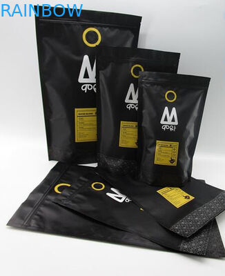 卸し売り友好的な安い豆のための注文の印刷250g/500g/1kgクラフト紙のコーヒー バッグを立てます