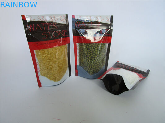 習慣は窓が付いているプラスチック粘着性キャンデー/ゼリー菓子包装袋を印刷しました