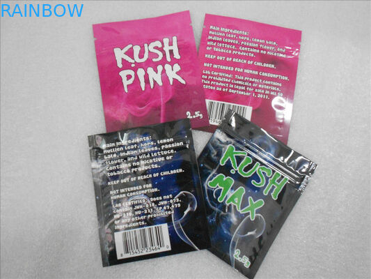 平らなジッパーの袋の化学丸薬THC磨き粉を包むカリフォルニア夢の草の香