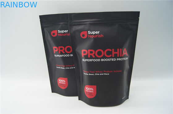 窓/ジッパーが付いている600g 1kg OEMのジッパーの食品包装袋のブラウン クラフト紙袋