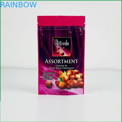 注文チョコレート/チョコレート包装袋のためのロゴのジッパー袋を立てて下さい