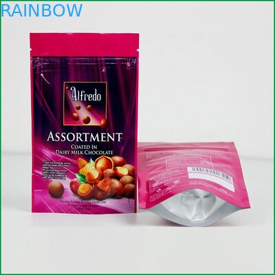 注文チョコレート/チョコレート包装袋のためのロゴのジッパー袋を立てて下さい