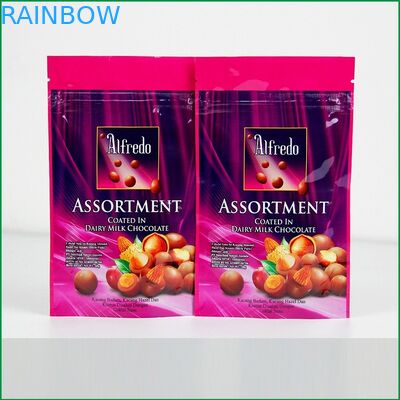 注文チョコレート/チョコレート包装袋のためのロゴのジッパー袋を立てて下さい