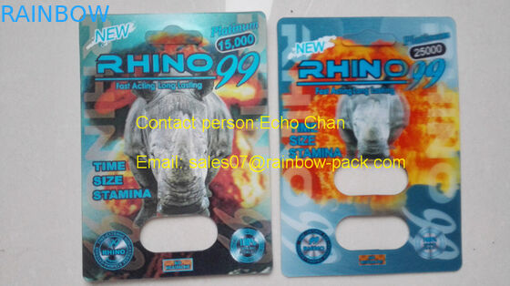 Rhino 7 男性増強剤のための多用性湿度防止プラスチック錠剤ボトル