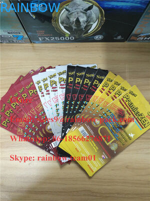 PremierZenの金の3D効果の在庫で包む男性の強化の丸薬カードまめ