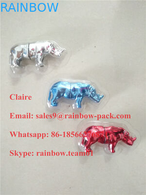 卸し売り米国のサイの丸薬Goサイのカプセルの容器/弾丸/びんのための包装のまめ3Dカード