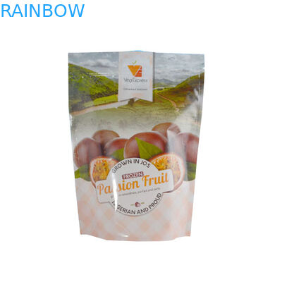 ジップ ロック式軽食はドライ フルーツの包装のために包むプラスチック袋を立てます