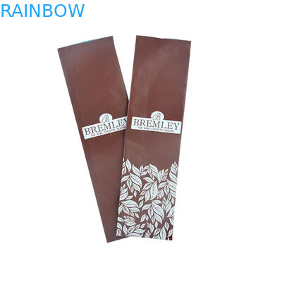 友好的な平底の食品等級Ecoは袋のコーヒー包装のガス抜き処理弁を立てます