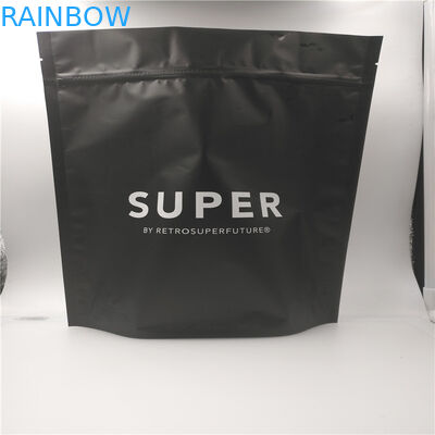 無光沢の黒は500グラム1つのLB Ziplockおよびガスを抜く弁が付いている食品包装袋を印刷しました