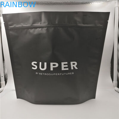 無光沢の黒は500グラム1つのLB Ziplockおよびガスを抜く弁が付いている食品包装袋を印刷しました