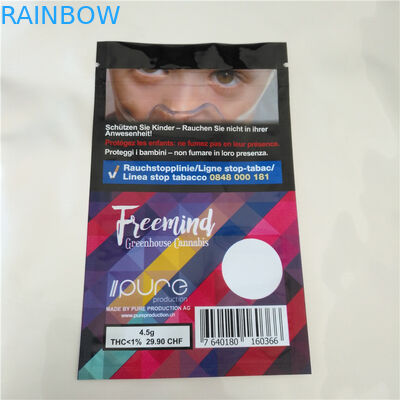 Cbd Thcのファッジは熱Sealableポリ袋、粘着性Cbdのためのアルミ ホイルの磨き粉を播きます