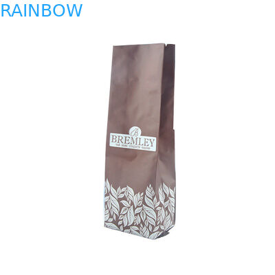 2017弁および錫のタイが付いている卸し売りヒート シールの500gによって焼かれる挽いたコーヒー包装袋