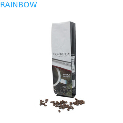 習慣は側面のガセットのホイルによって並べられたコーヒー バッグの卸売のパック500g 1kgを印刷しました