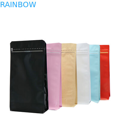 弁とのresealable薄板にされたアルミ ホイルのブロックの平底の食糧プラスチック包装のコーヒー バッグ500g 1kg