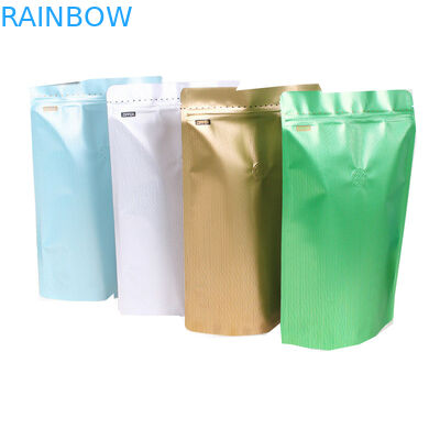 習慣はマットによって焼かれたコーヒー豆包装袋を立てます弁が付いている袋のアルミニウム コーヒー包装袋250gを印刷しました