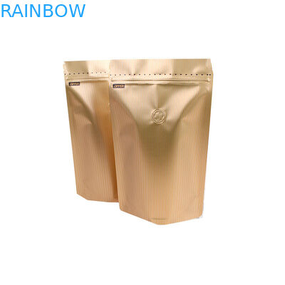 習慣はマットによって焼かれたコーヒー豆包装袋を立てます弁が付いている袋のアルミニウム コーヒー包装袋250gを印刷しました