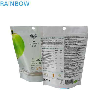 習慣はキャンデーのためのホイルによってマイラー薄板にされたジップ ロック式袋を包むプラスチック袋を印刷しました