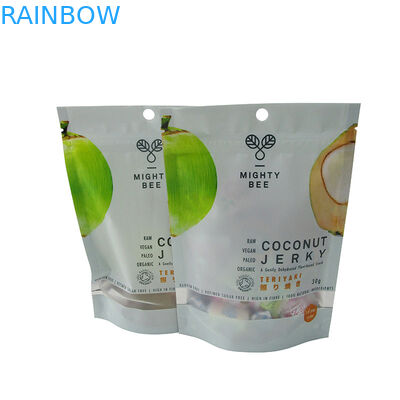 チョコ チップ クッキーのビスケットのために包むジッパー袋のプラスチック袋を立てて下さい