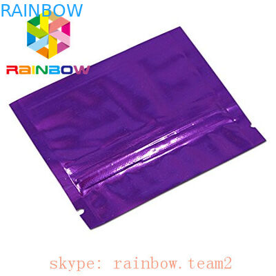 多彩な3側面は平らな小型マイラー ホイル袋1gの麻の茶/花のleaftの包装の磨き粉を密封しました