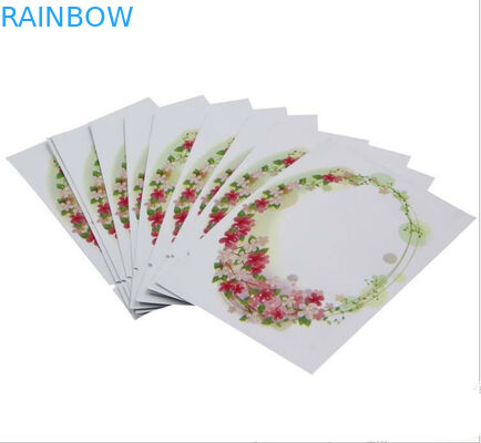 習慣は3つのマスクのための側面によって密封された白い色のサンプル プラスチック包装袋を印刷しました