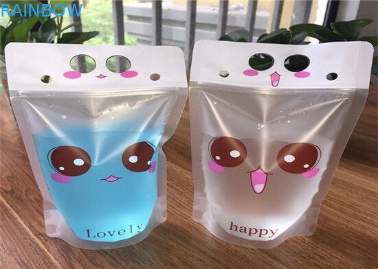 ジッパー ロックは液体の食糧のための袋によってカスタマイズされるサイズCMYK色を立てます